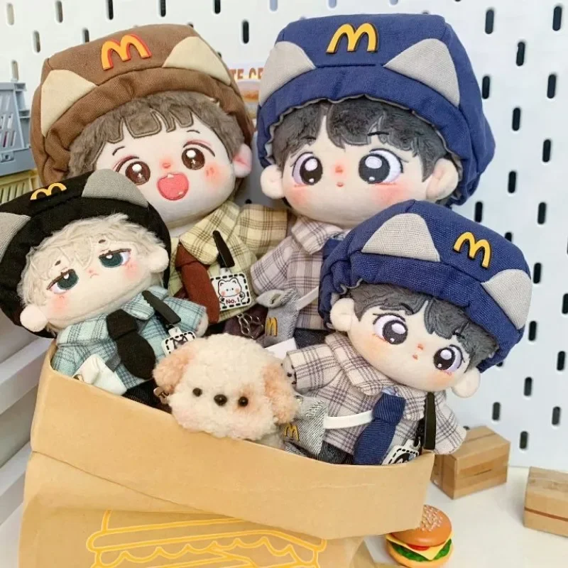 Хлопковая кукольная одежда 20 см милый мягкий набор красивая без атрибутов