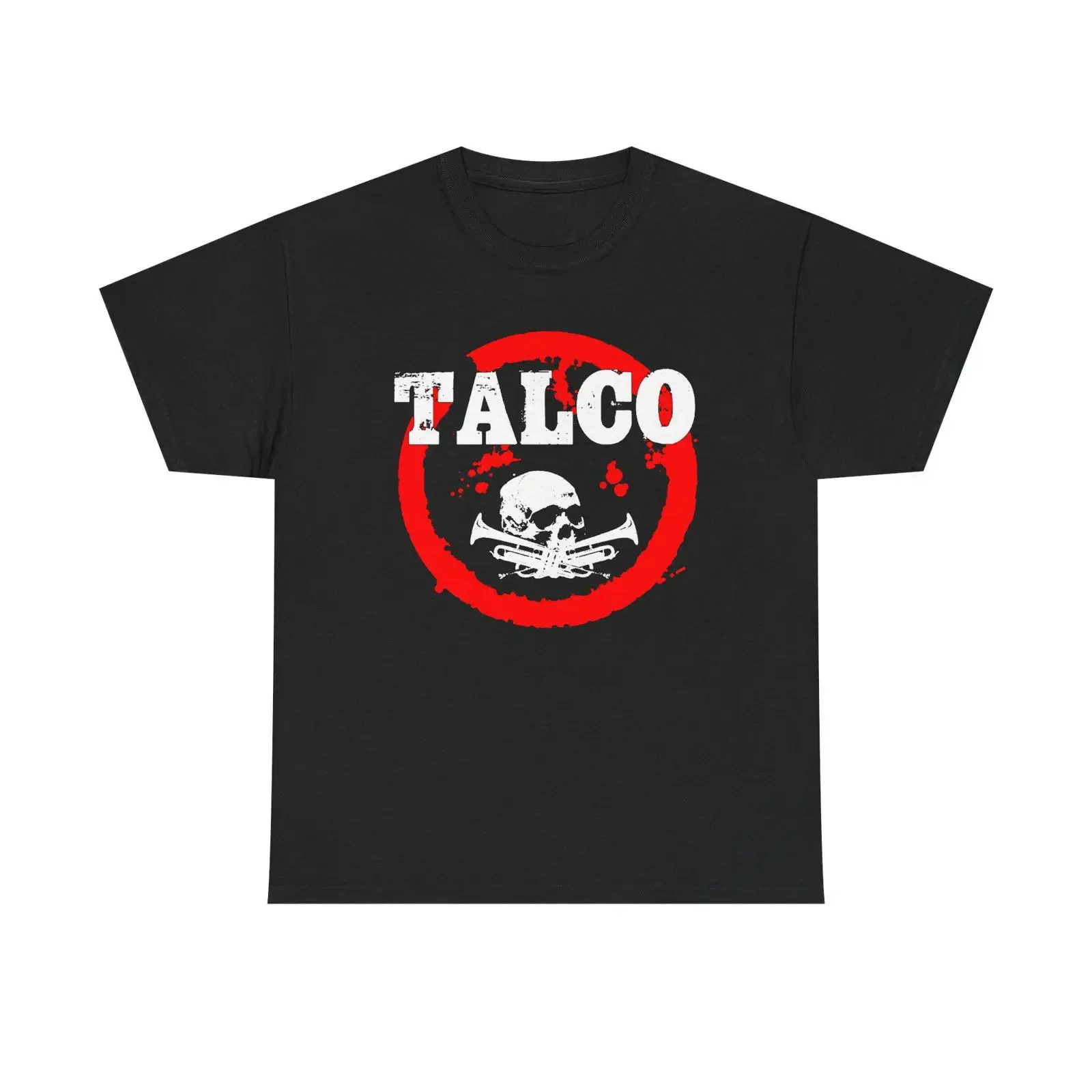 Фото Футболка Talco Band в стиле Ska Punk, мерч для фанатов итальянского рока, винтажная, с эффектом потертости, унисекс, слегка эластичная, уличная одежда №1