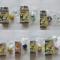 bandai dragon ball super fighter 4 super saiyan goku buu vegetto cell doll gifts toy model anime figures collect ornaments
