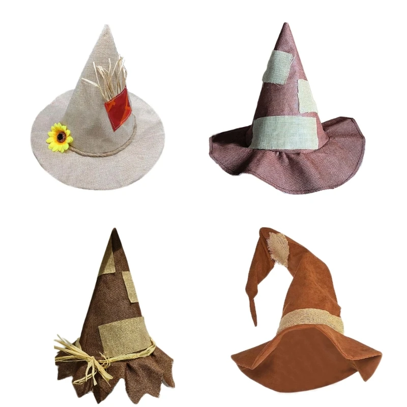 

Halloween Witch Hat for Kids Adults Halloween Party Cosplay Costume Props Dropship