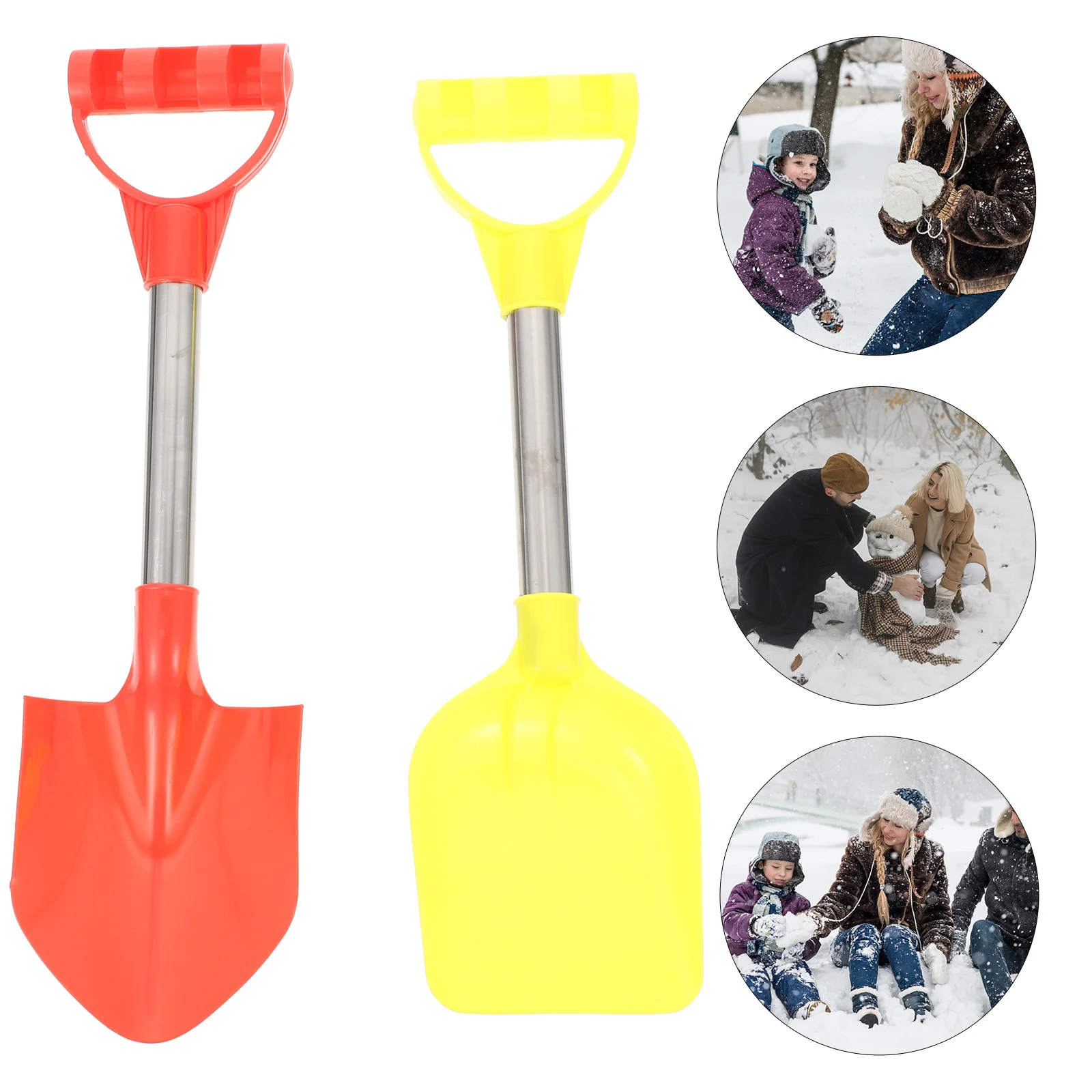 

Snowball Clip Toy Beach Sand Scoop Mud Removal Winter Tool Plastic Portable Trowel Child