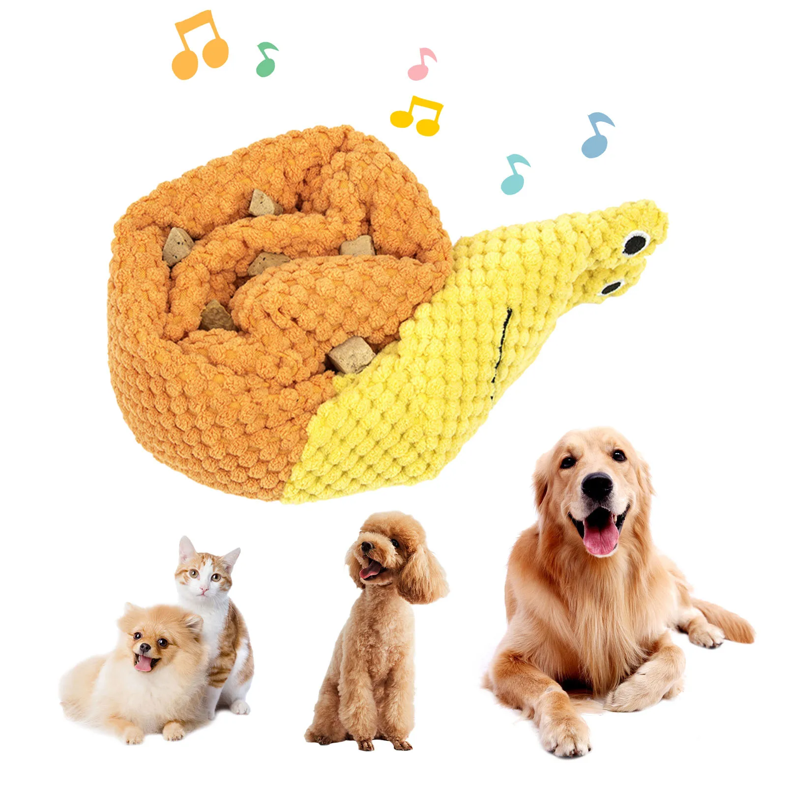 

Игрушка-пазл для собак, пищащая игрушка для собак, игра для снятия стресса для скуки, игрушка для собак, тренировочная игрушка для собак IQ, та...