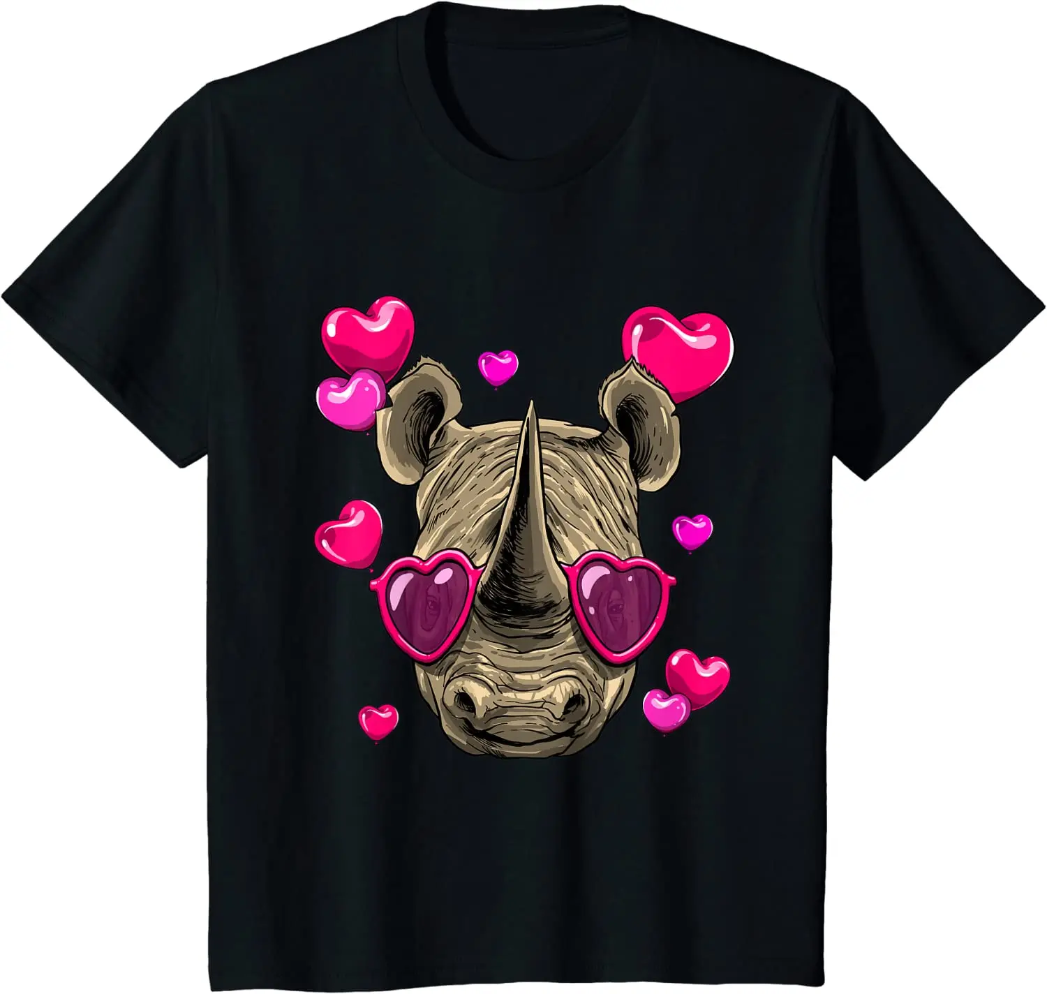

Valentines Day Rhinoceros Funny Rhinoceros Lover T-Shirt