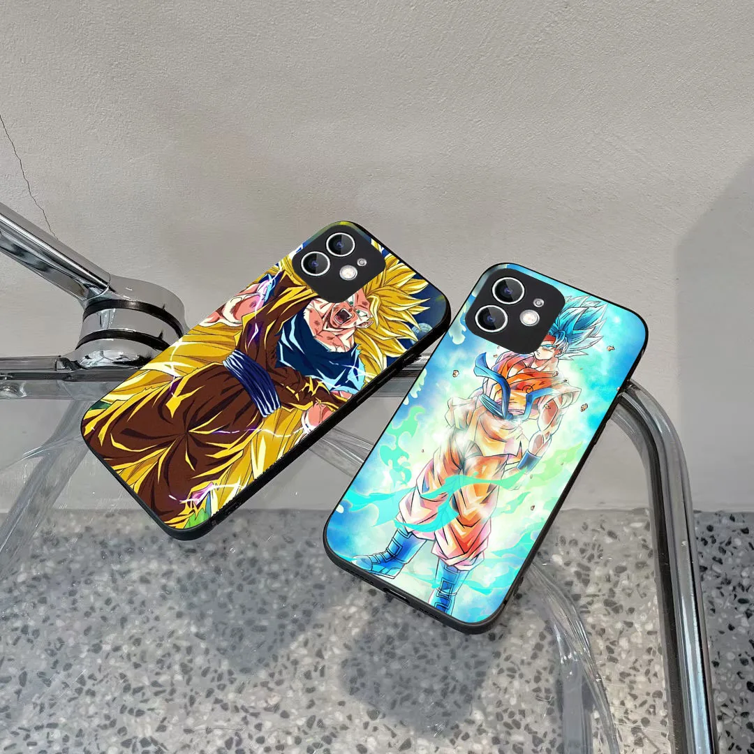 WAA-38 Vegeta Goku Черный Гибкий Чехол ТПУ Для Xiaomi 11t Mi 10 10t 9t A2 A3 S2 Poco X6 Note Pro Lite