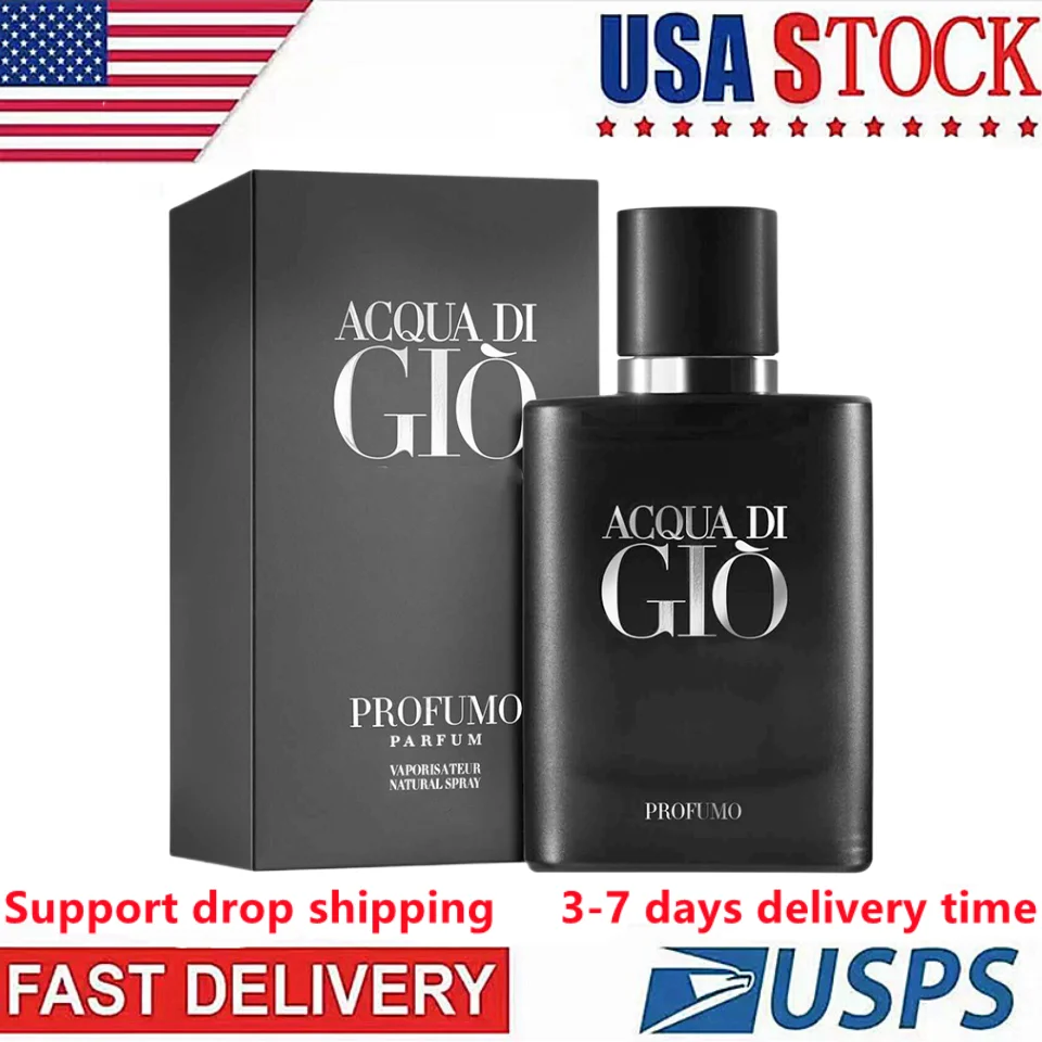 

Acqua Di Gio Profumo 100ml Men Long Lasting Fragrance Body Spray Wood Men Spray Gift Original Fragrance Men
