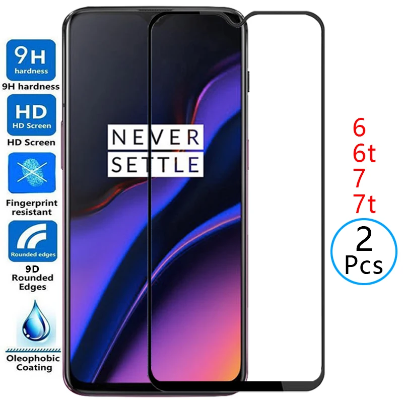 Защитное закаленное стекло для oneplus 6 7 t защита экрана на t6 t7 пленка |