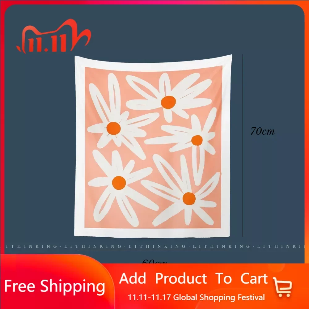 

Boho Chic Macrame Wall Hanging Large Tapestry Nordic Vintage Aesthetic Living Room Wall Decorations Tapisserie Mural Room Decor