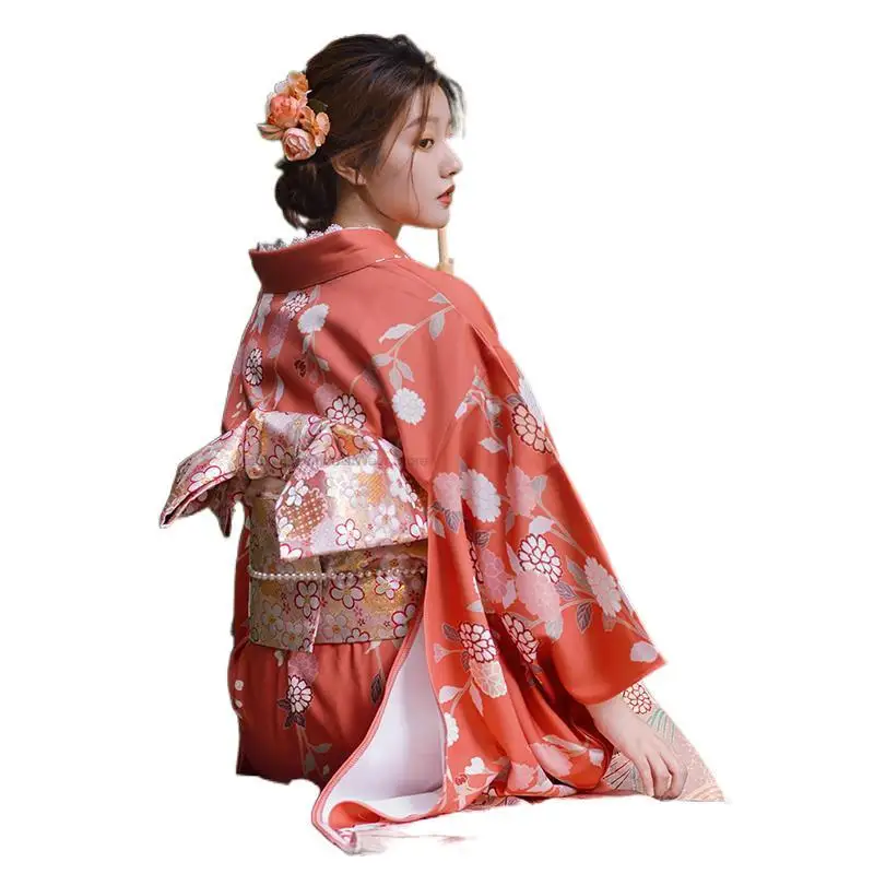 

Japanese Style Kimono Dress Kimono Cardigan Women Traditional Japanese Kimono Yukata Japanese Traditional Print Long Japan Robe