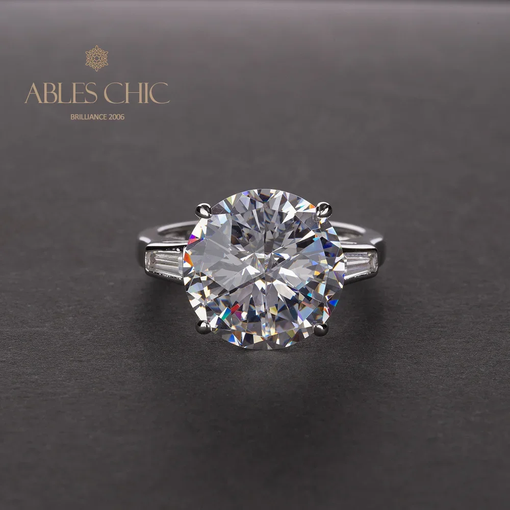 Обручальное кольцо с камнями серебряное голубым апатиттом S2R1S2R0350