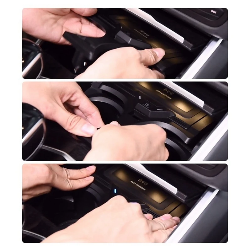 Автомобильное беспроводное зарядное устройство для BMW I4 G26 4 серии 2021-2024