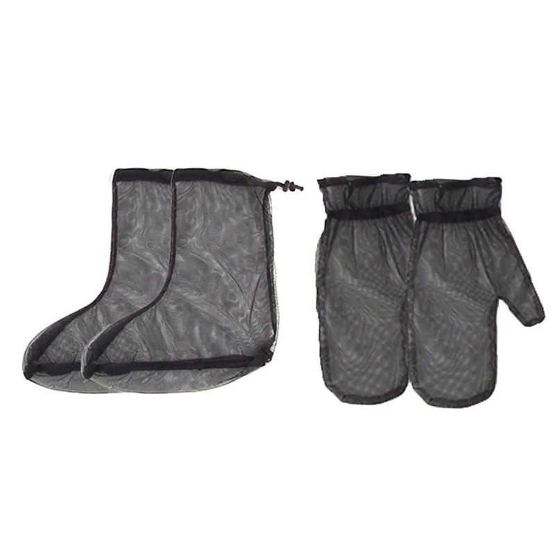 YD61 защита от насекомых сетчатая перчатка чехол для ног удобная дышащая комаров