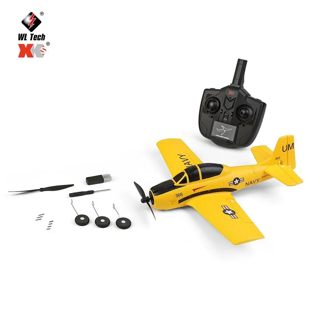 

XK A210 T28 4Ch 384 Wingspan 6G/3D Modle Stunt Plane Six Axis Stability Remote Control Airplane Electric RC Aircraft Drone Toys