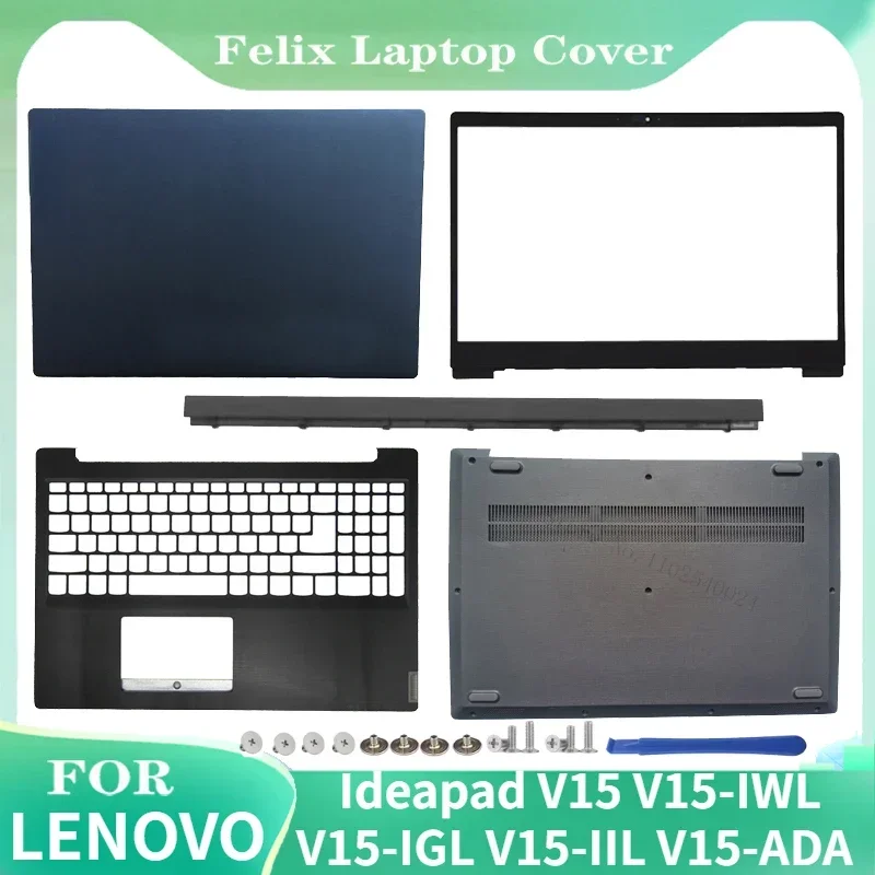 Для Lenovo Ideapad V15 V15-IWL V15-IGL V15-IIL V15-ADA задняя крышка ЖК-дисплея для ноутбука/передняя
