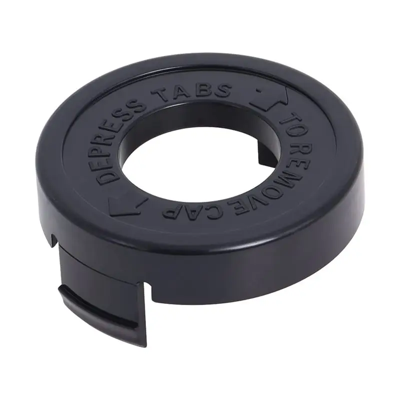 Фото (PQWN) 4 шт. 682378-02 Крышка катушки с пружиной, совместимая с Black + Decker GLC12 GL250 GL310 GL360, замена для триммера №1