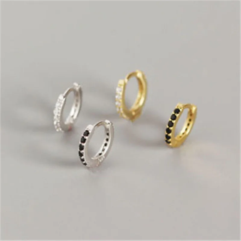 

Простые круглые металлические серьги-кольца из циркония для женщин, женские серьги в богемном стиле, одинаковые серьги, подарок Вечерние