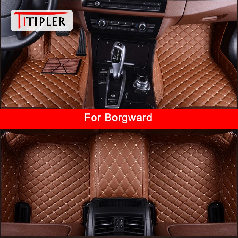 

TITIPLER Custom Car Floor Mats For Borgward BX5 BX7 BX3 BX6 Auto Accessories Foot Carpet