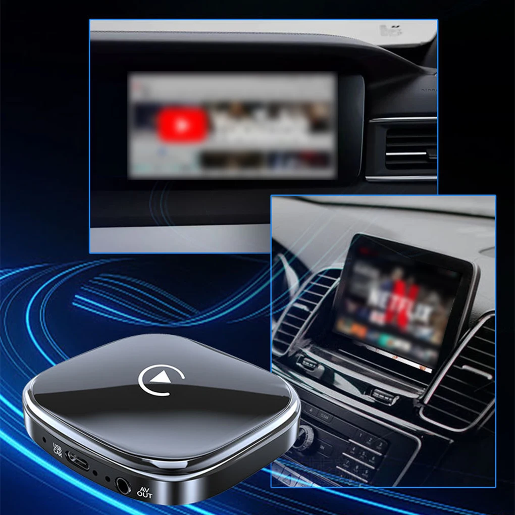 Беспроводной автоадаптер для автомобиля и Android Встроенная стандартная система 13