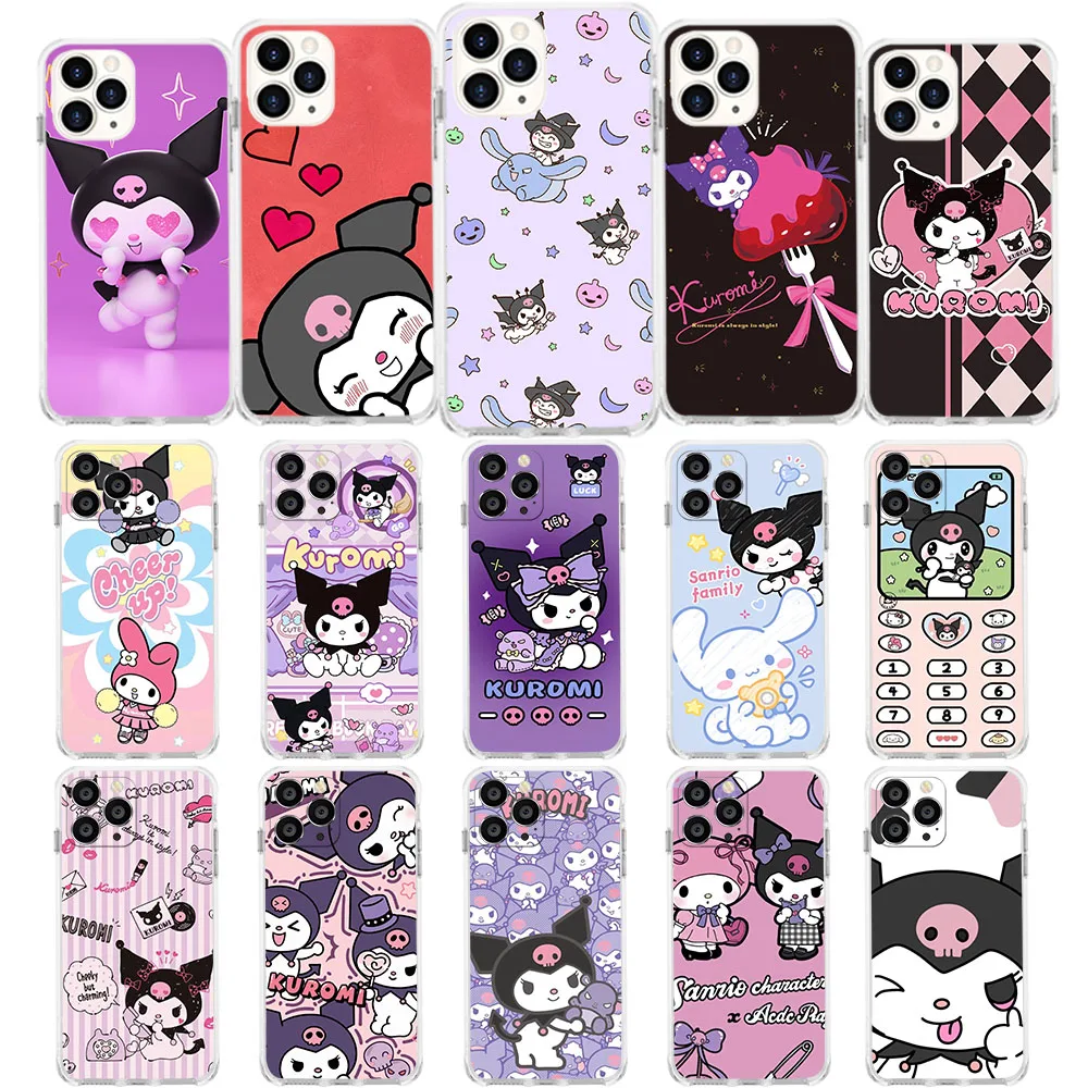 ID-10 Kuromi Soft чехол для LG G8 G8x V60 THINQ 5 Q61 K9 Q52 K12 Prime Max Q60 K50 Stylo6 V40 V50 VELVET