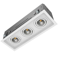 china factory wholesale household cob multi downlight square recessed downlight
