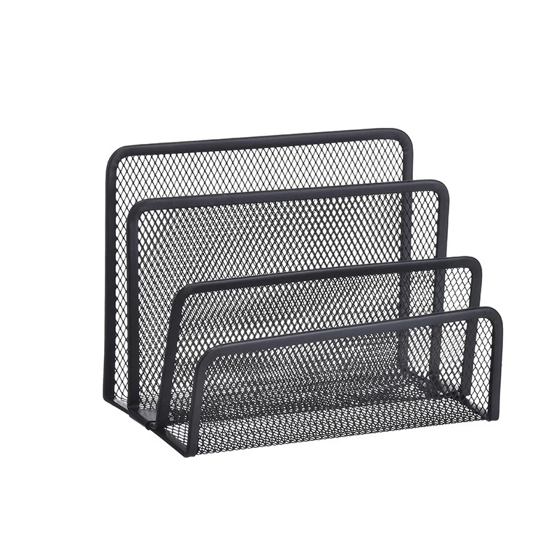 3-уровневый Черный Настольный Органайзер Стеллаж Для Хранения Держатель