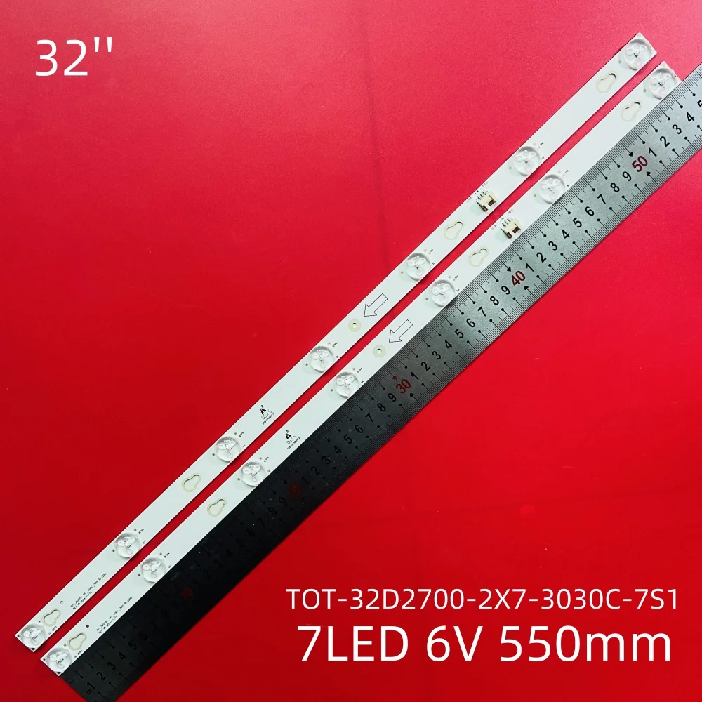 

Светодиодные панели освещения телевизора для TCL 32D2700 32S3750 32S800 32S3800TSAA L32D2700S L32D2730A LED32D2700 LED32D2710 Полосы подсветки