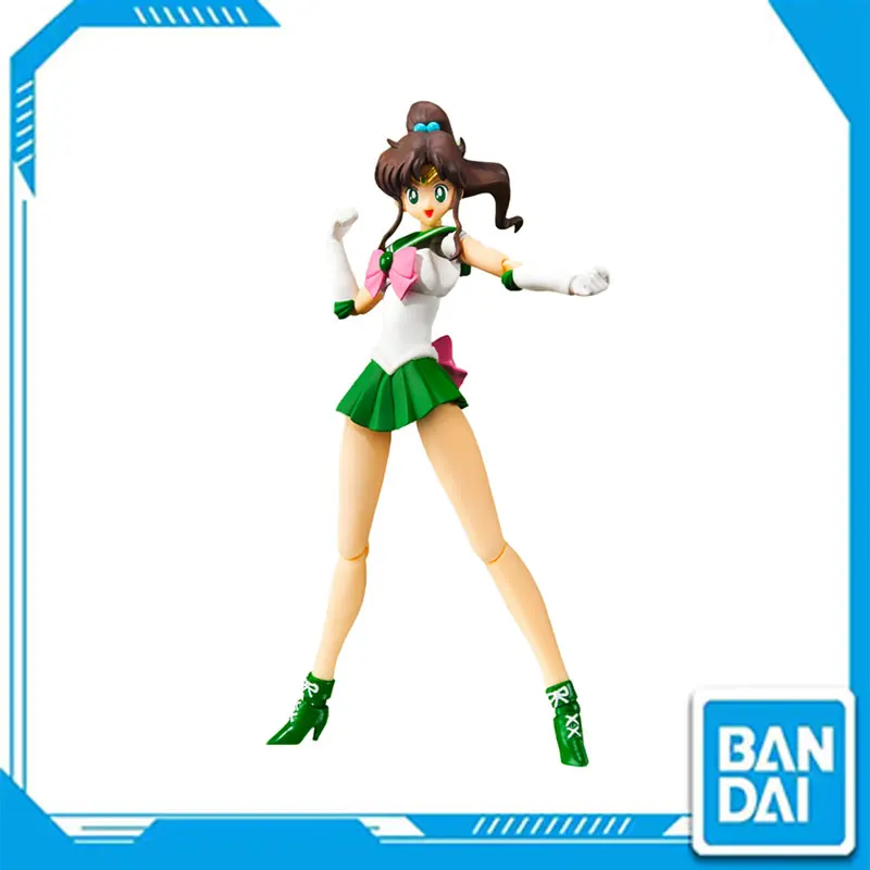 

S.H. Фигурarts Сейлор Мун Сейлор Юпитер-анимация цветная версия-экшн аниме искусство полный оригинальный SHF