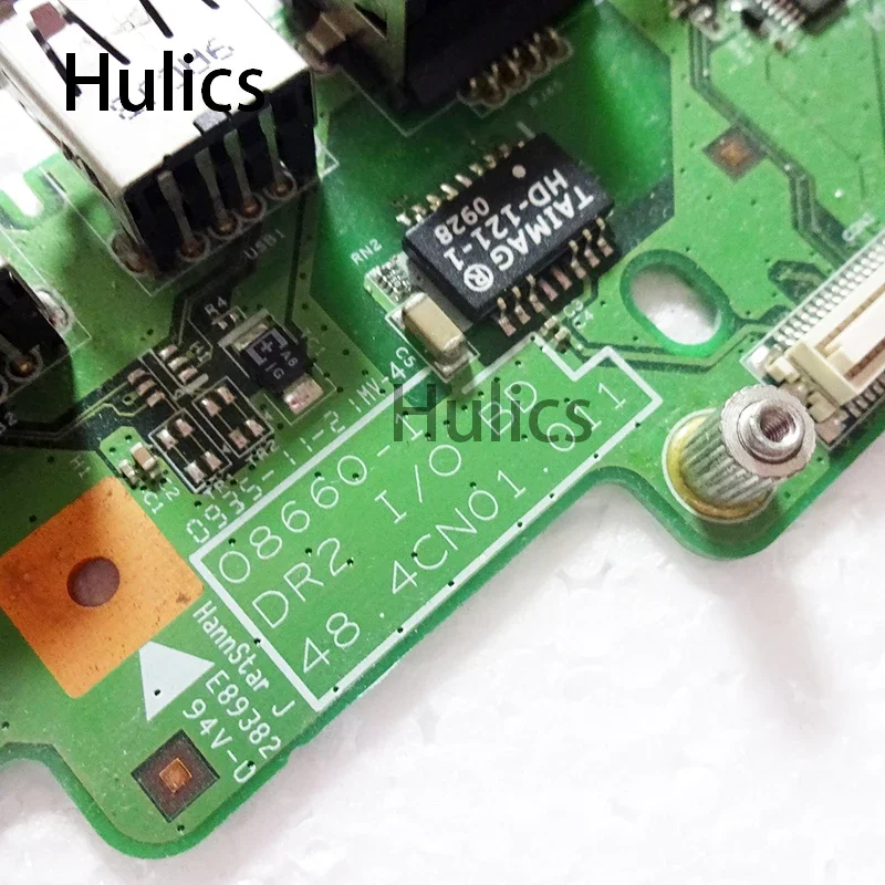 Hulics используется для Dell Inspiron 1750 разъем питания постоянного тока USB-LAN VGA 48.4CN01.011