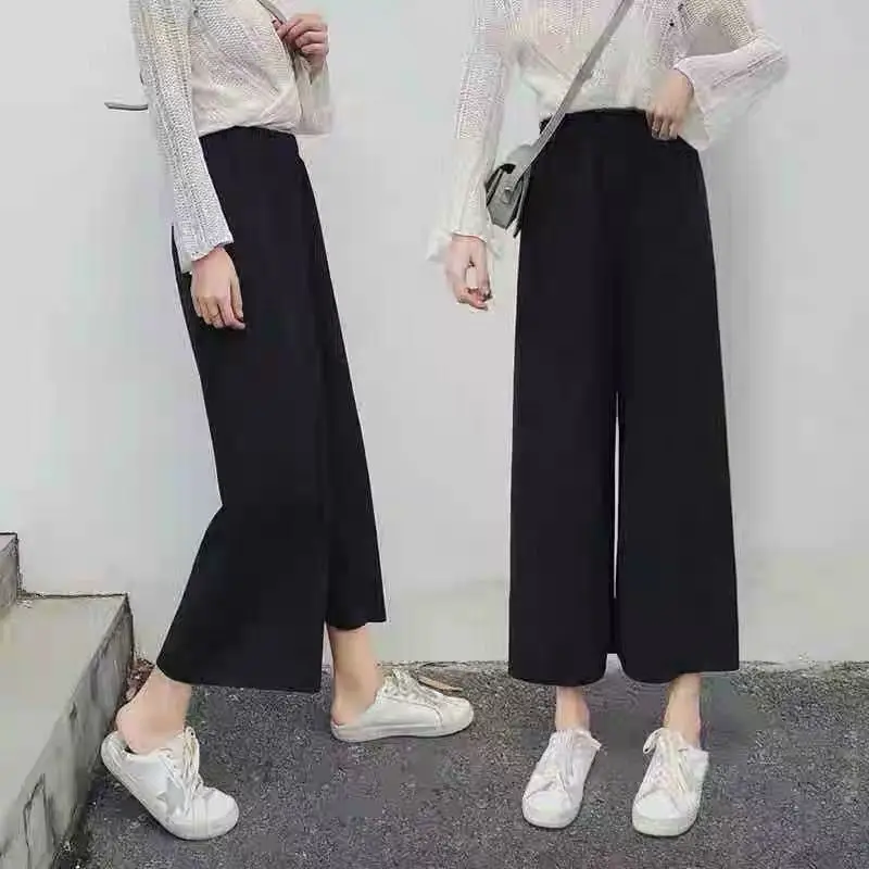 

Pants Women's Wide Leg Pants Casual Daily Street Women's Korean Style Solid Color Versatile Harajuku Ulzzang New Trend 2022