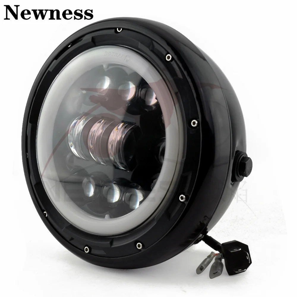 Светодиодная лампа для мотоцикла дневные ходовые огни задняя/боковая подсветка 7