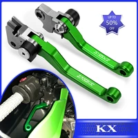for kawasaki kx 250 kx250 2019 kx250f kx450f kx 250 450 f motocross accessories cnc dirt bike pivot foldable brake clutch levers
