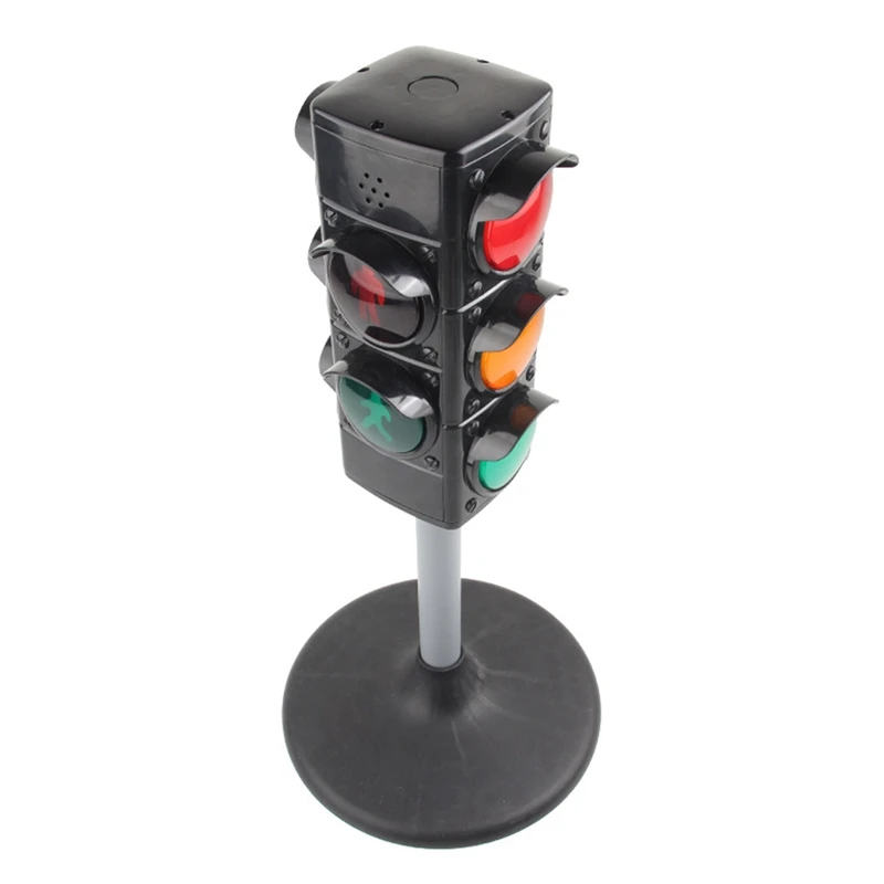 

Simulated Two-Sided Traffic Crosswalk Signals Kids Learning Toys