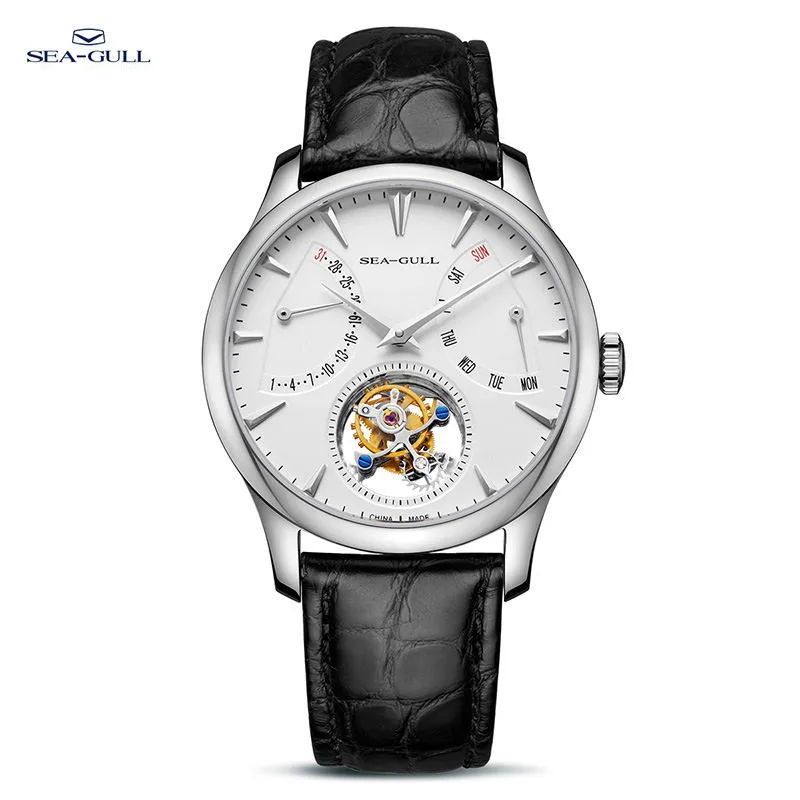 

Часы наручные Seagull мужские с турбийоном, 2021