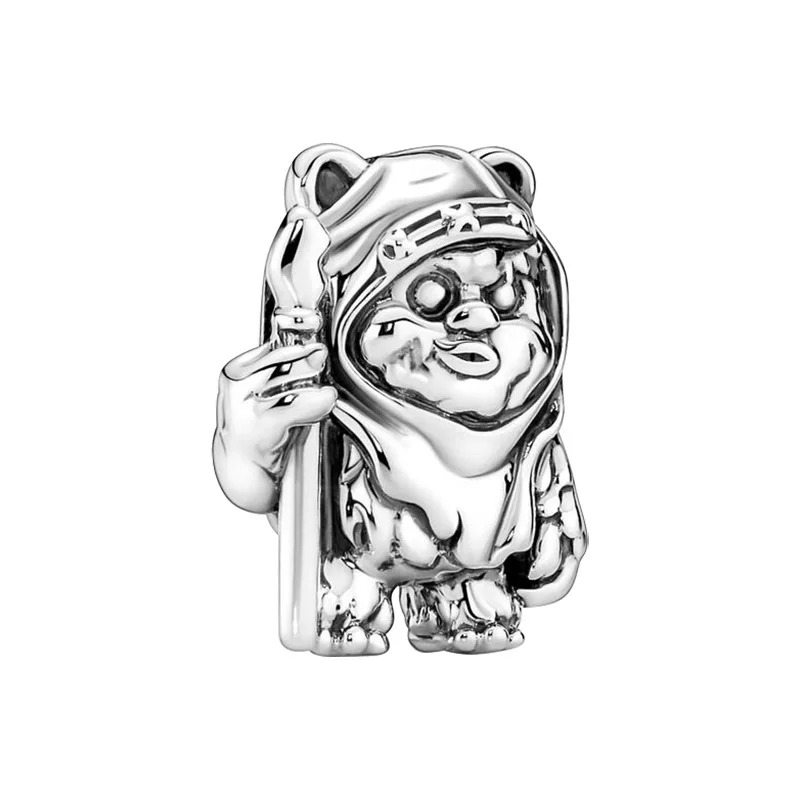 

Fit Pandora Disney Marvel Chewbacca Charms Star Wars Ewok Beads for Jewelry Making Women Bracelet Accessories DIY Girls Bangles