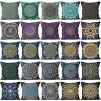 psychedelic mandala flannel cushion cover hippie magic sun moon texture living room sofa bed cushion cover home decor wholesale