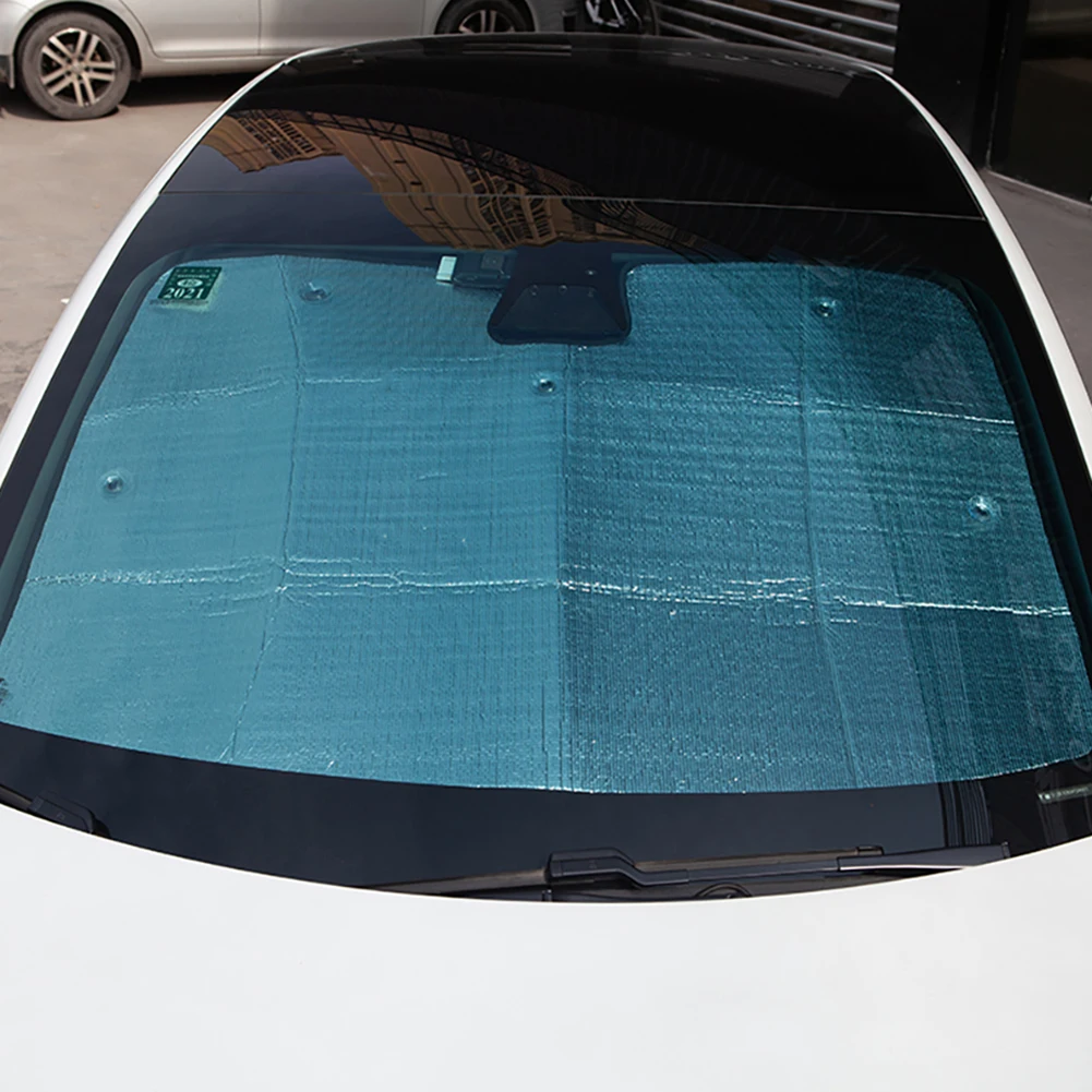 

Car Windshield Sun Shade Covers Visors Auto Front Window Sunscreen Parasol for Tesla Model 3 Windscreen Sunshade Automobile Acce