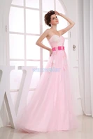 free shipping 2016 new design hot maxi dresses long brides maid dress gown custom sizecolor pink party bridesmaid dresses