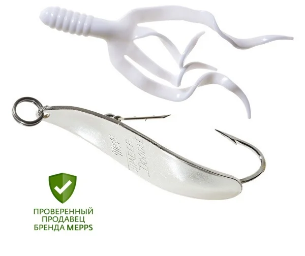 Блесна  колеблющаяся Mepps TIMBER DOODLE, 0, SILVER (блистер)