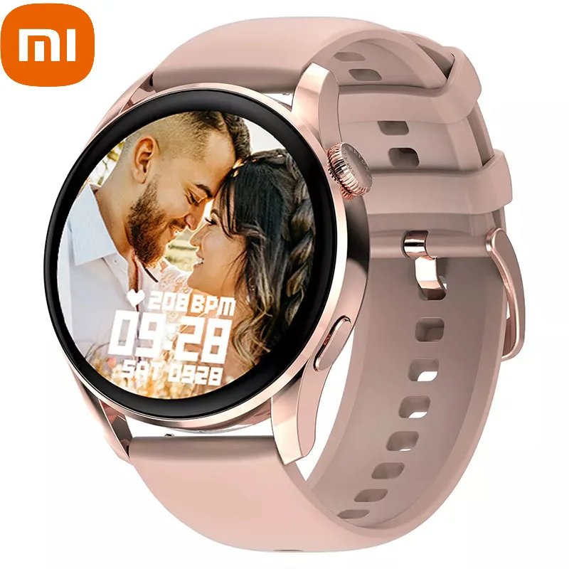 

XIAOMI Bluetooth Call Smart Watch Women Full Touch Music Player IP68 Waterproof Heart Rate Smartwatch For Xiaomi Huawei Phone