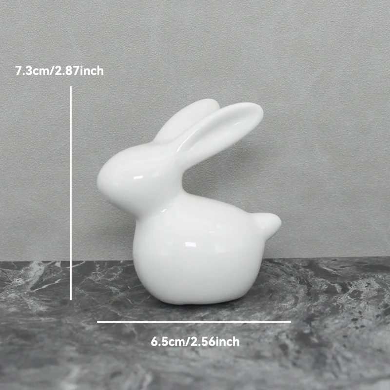 

Керамическая фигурка кролика