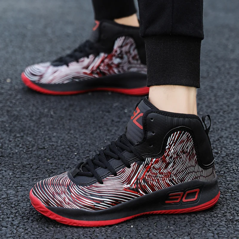 High-top Non-slip Running Shoes Wear-resistant Outdoor Casual Sport Shoes For Men