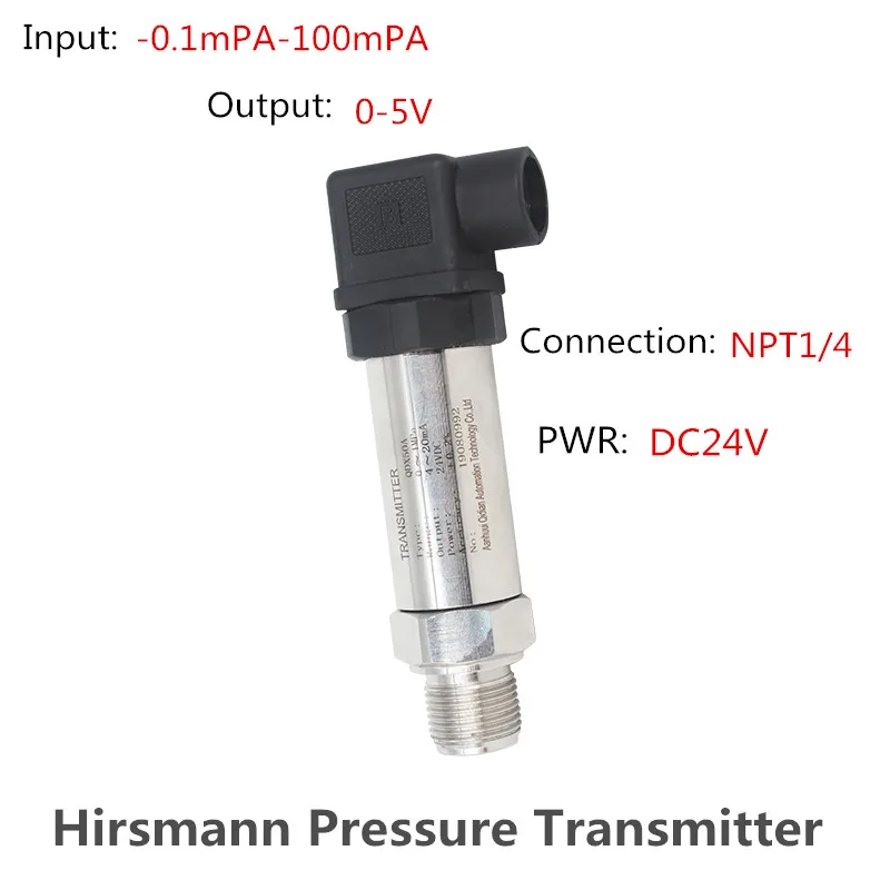 

QDX50A Гидростатический погружной датчик давления 0-5 в выход 1/4 npt thread-0,1-0-100Mpa диапазон давления