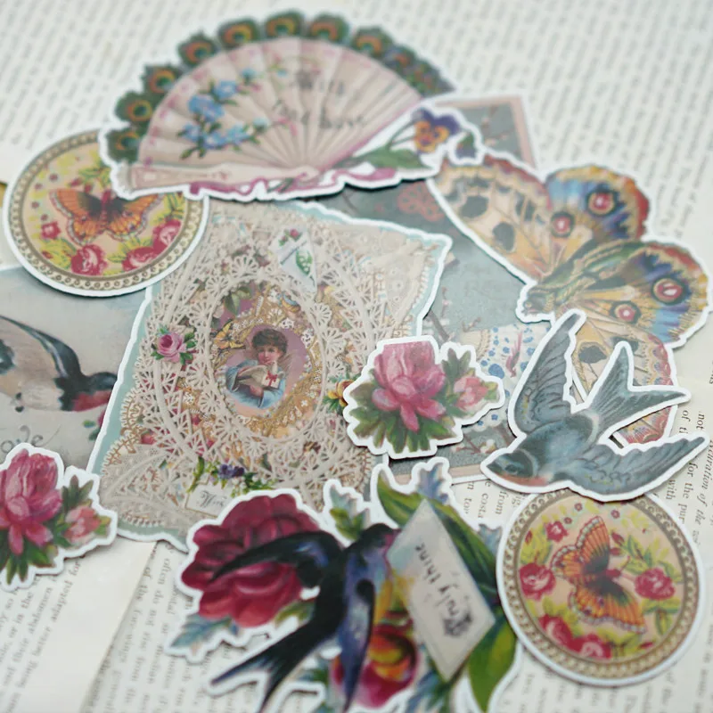 

12 шт./упаковка, декоративные наклейки «Ласточка»