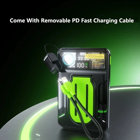 20000 мАч magsafe power Bank Магнитный портативный аккумулятор Qi Беспроводное быстрое зарядное устройство 22,5 Вт для iPhone Samsung Huawei Xiaomi Powerbank