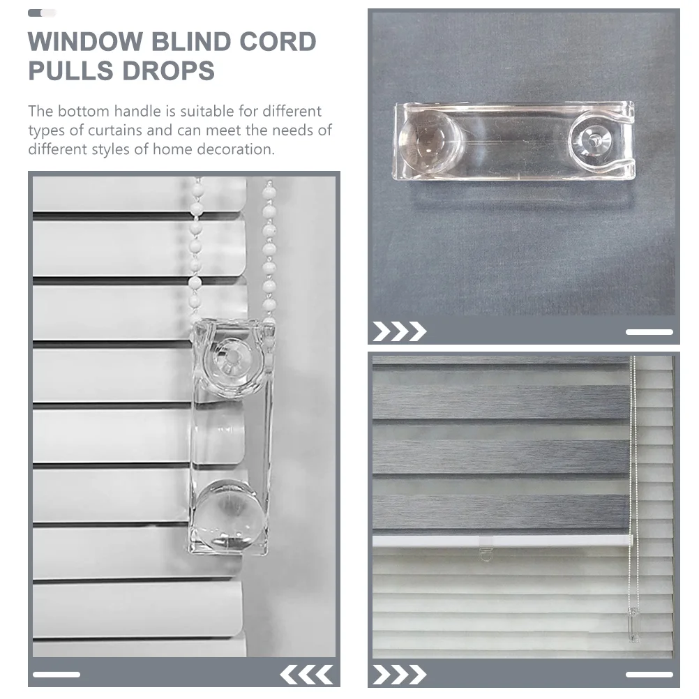 5 шт. рулонные жалюзи для окон тянущие шторы шнуры конец натяжения беспроводной