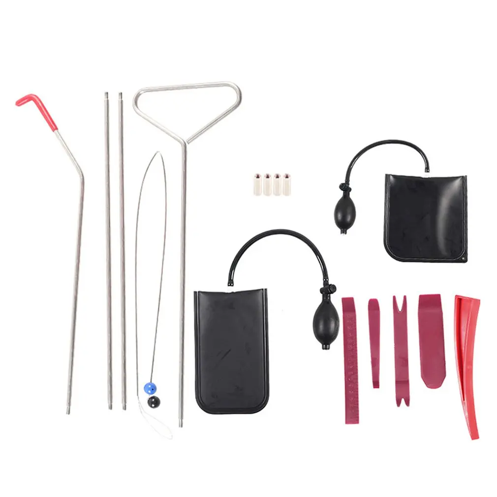 

Инструмент для открывания двери, ключ для аварийной установки двери и окна, разблокировка воздушного насоса, 12 штук, набор прочных инструме...