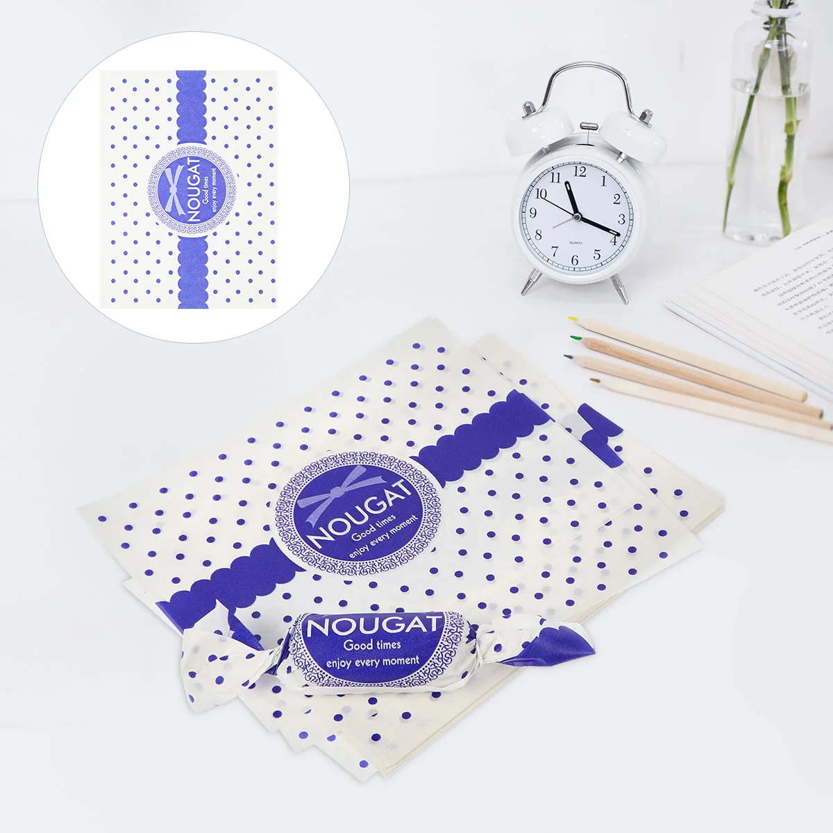 

Candy Paper Wrappers Twisting Christmas Wrapping Caramel Cellophane Wrapper Bags Packaging Xmas Packing Twisted Nougat