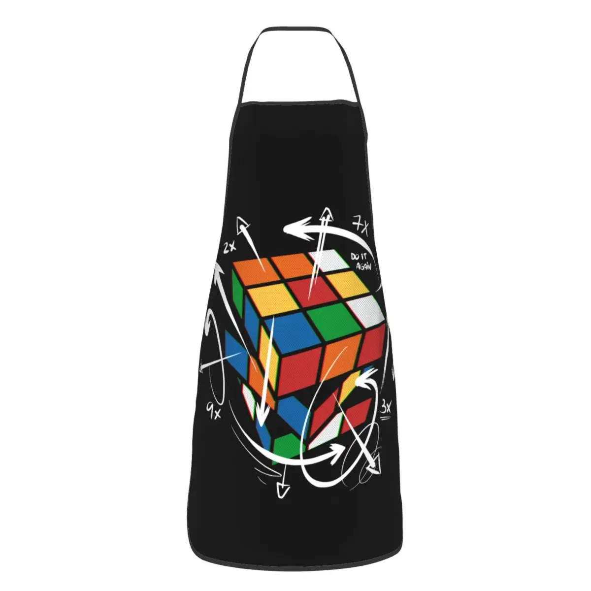 Индивидуальный нагрудник Rubix Rubiks кубик математическая формула фартук для мужчин