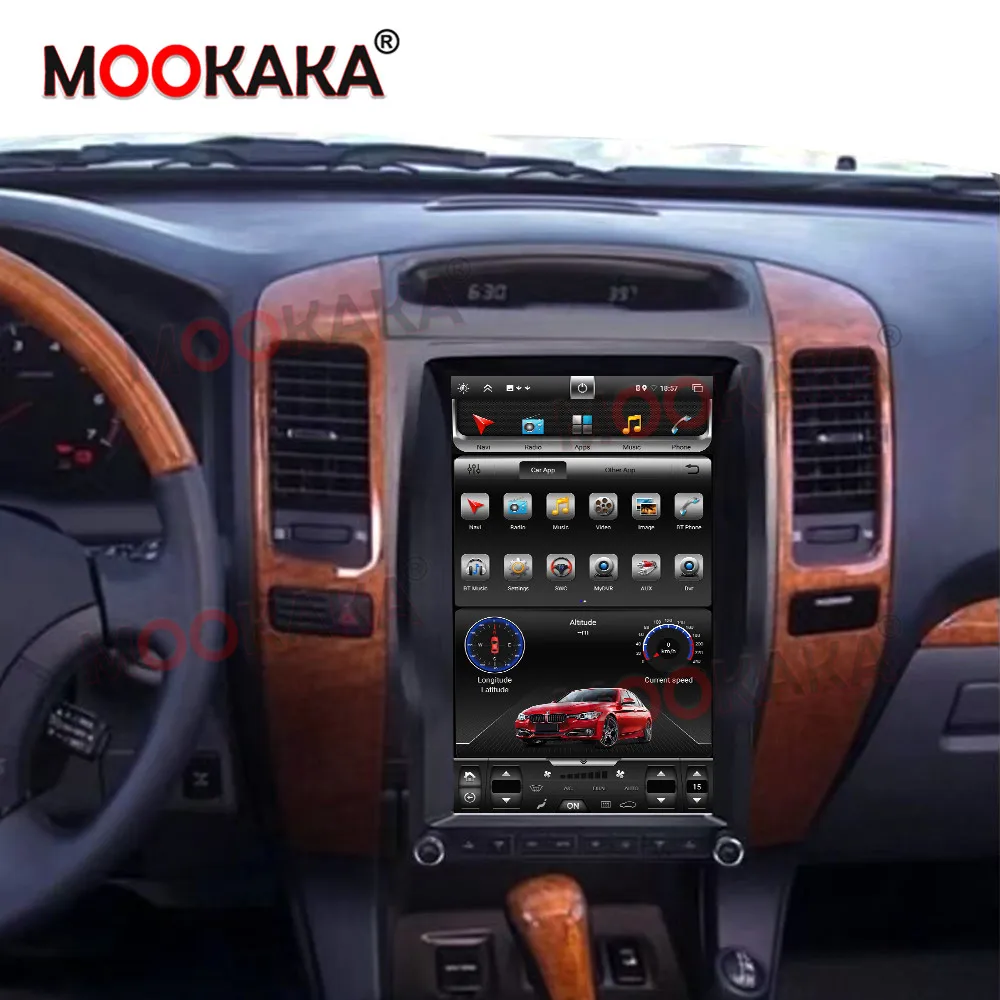 

8Core Android 13.6Inch For Lexus GX470 2002-2009 GPS Navi Car DVD Stereo Auto DSP Radio Multimedia Player 360 Panorama Head Unit
