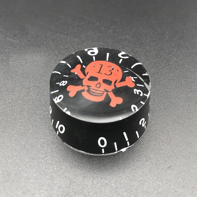 10 шт. ручка для электрогитары регулировки громкости и скорости круглая