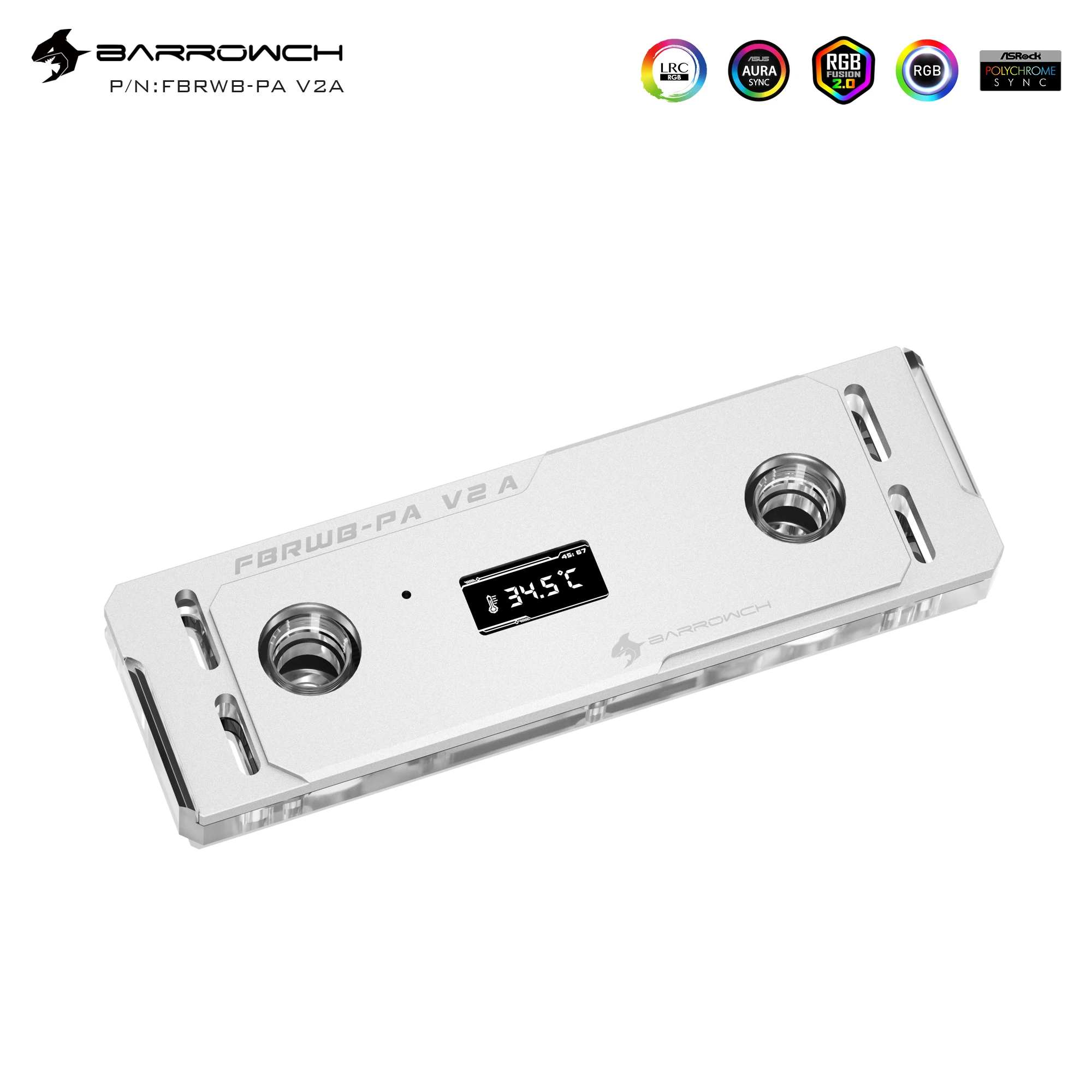 BarrowCH FBRWB-PA-V2A RAM комплекты водяных блоков LRC 2 0 5V 3pin стандарт освещения с ОЗУ
